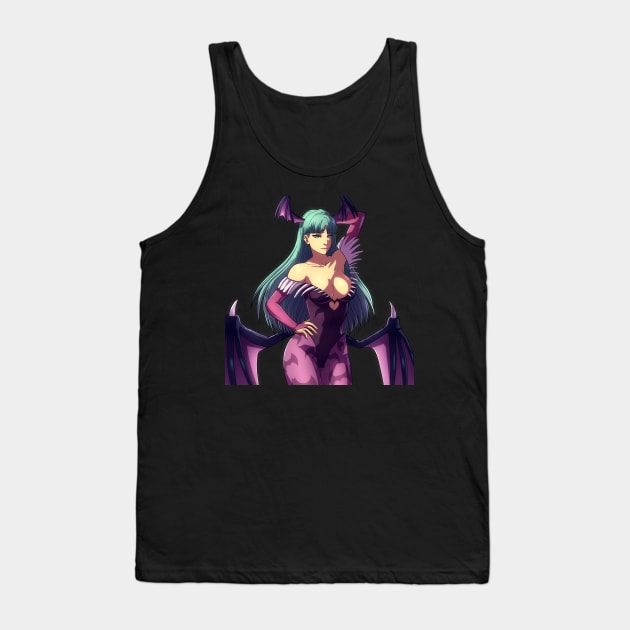 Morrigan Tank Top by DeyvidEndo182